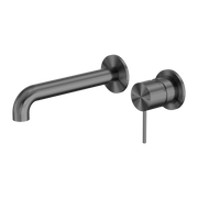 Nero Mecca Wall Basin/Bath Mixer Gun Metal