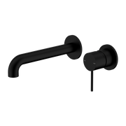 Nero Mecca Wall Basin/Bath Mixer Matte Black