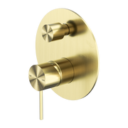 Nero Mecca Shower Mixer with Divertor Brushed Gold