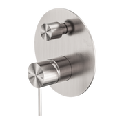 Nero Mecca Shower Mixer with Divertor Brushed Nickel