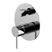 Nero Mecca Shower Mixer with Divertor Chrome