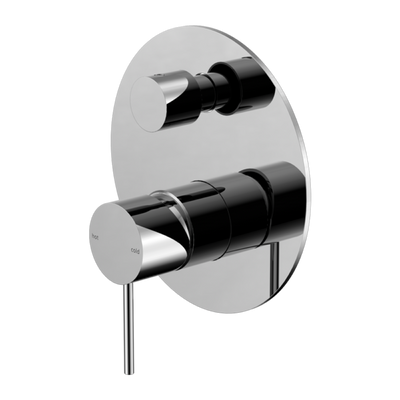 Nero Mecca Shower Mixer with Divertor Chrome