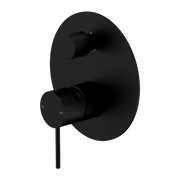 Nero Mecca Shower Mixer with Divertor Matte Black