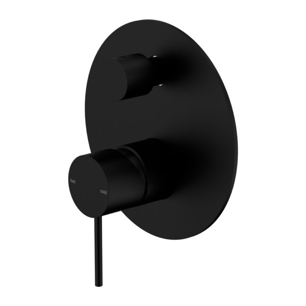 Nero Mecca Shower Mixer with Divertor Matte Black