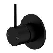 Nero Mecca Shower / Basin Mixer 80mm Plate Handle Up Matte Black