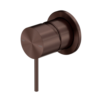 Nero Mecca Shower Mixer 60mm Plate Rome Bronze
