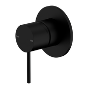Nero Mecca Shower / Basin Wall Mixer 80mm Plate Matte Black