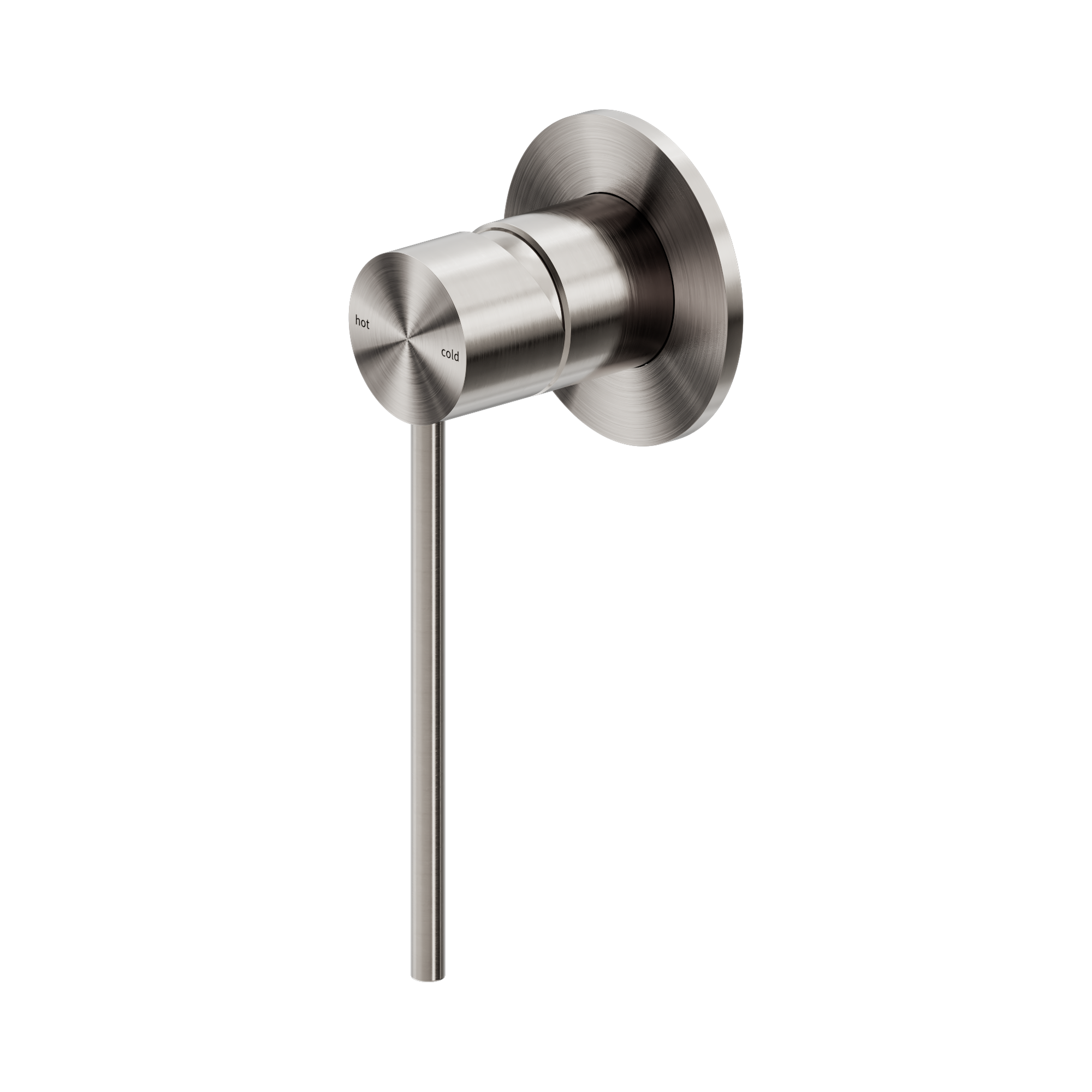 Nero Mecca Care Shower Mixer Extended Lever Brushed Nickel