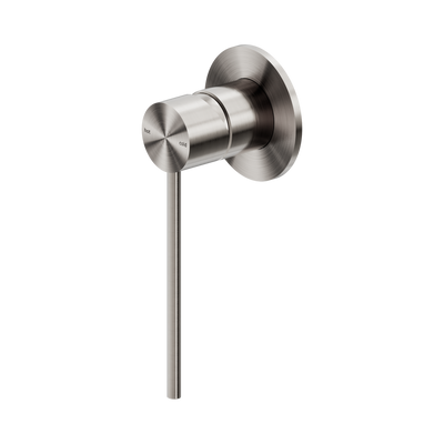 Nero Mecca Care Shower Mixer Extended Lever Brushed Nickel
