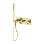 Nero Mecca Shower Mixer Diverter System Brushed Gold