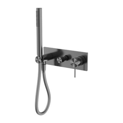 Nero Mecca Shower Mixer Diverter System Gun Metal