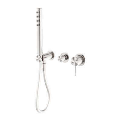 Nero Mecca Shower Mixer With Diverter System Brushed Nickel