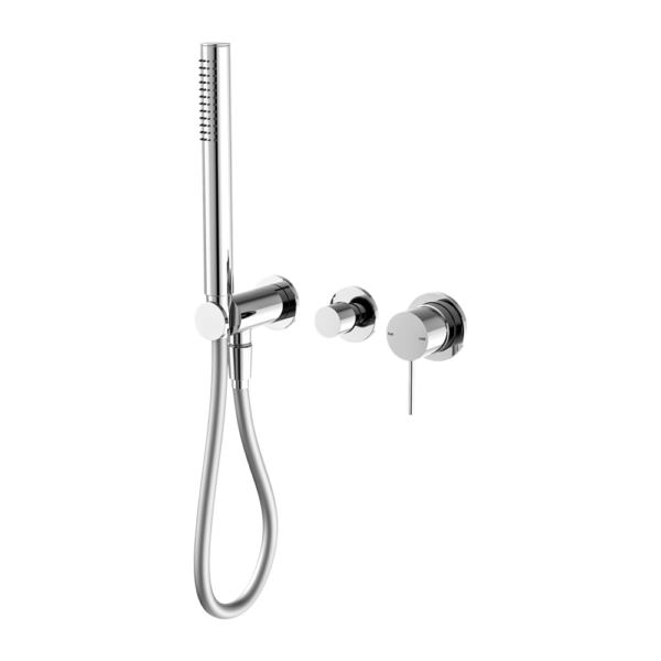 Nero Mecca Shower Mixer With Diverter System Chrome