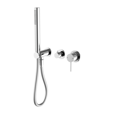 Nero Mecca Shower Mixer With Diverter System Chrome