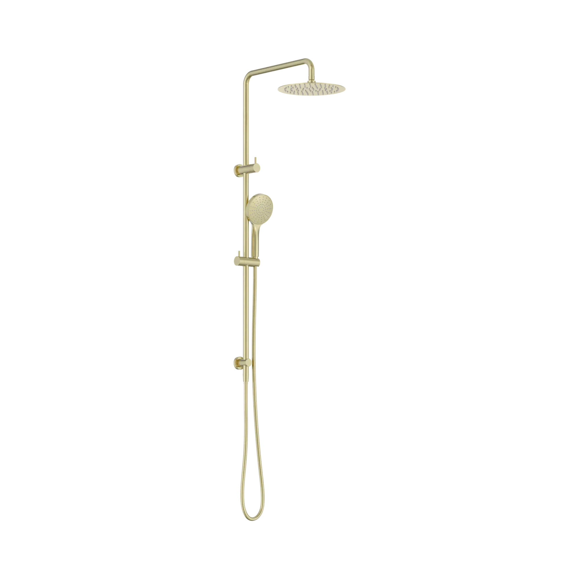 Nero Dolce II Twin Shower Brushed Gold