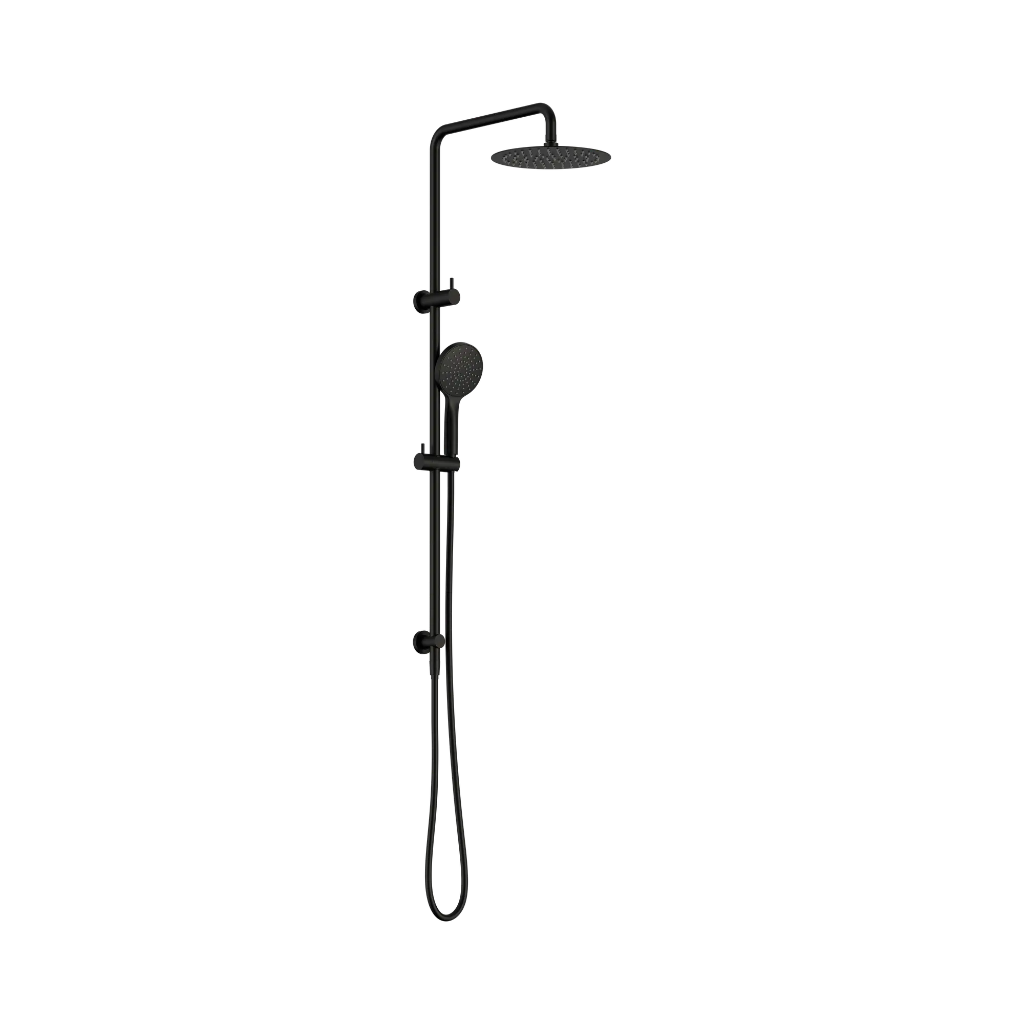 Nero Dolce II Twin Shower Matte Black