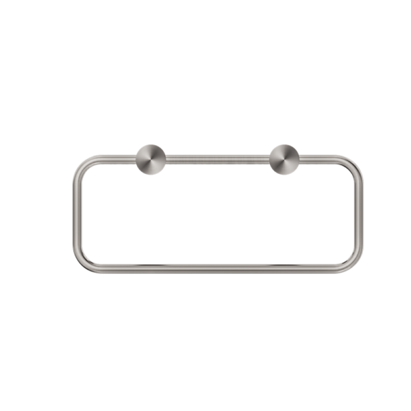 Nero Mecca Towel Ring Brushed Nickel