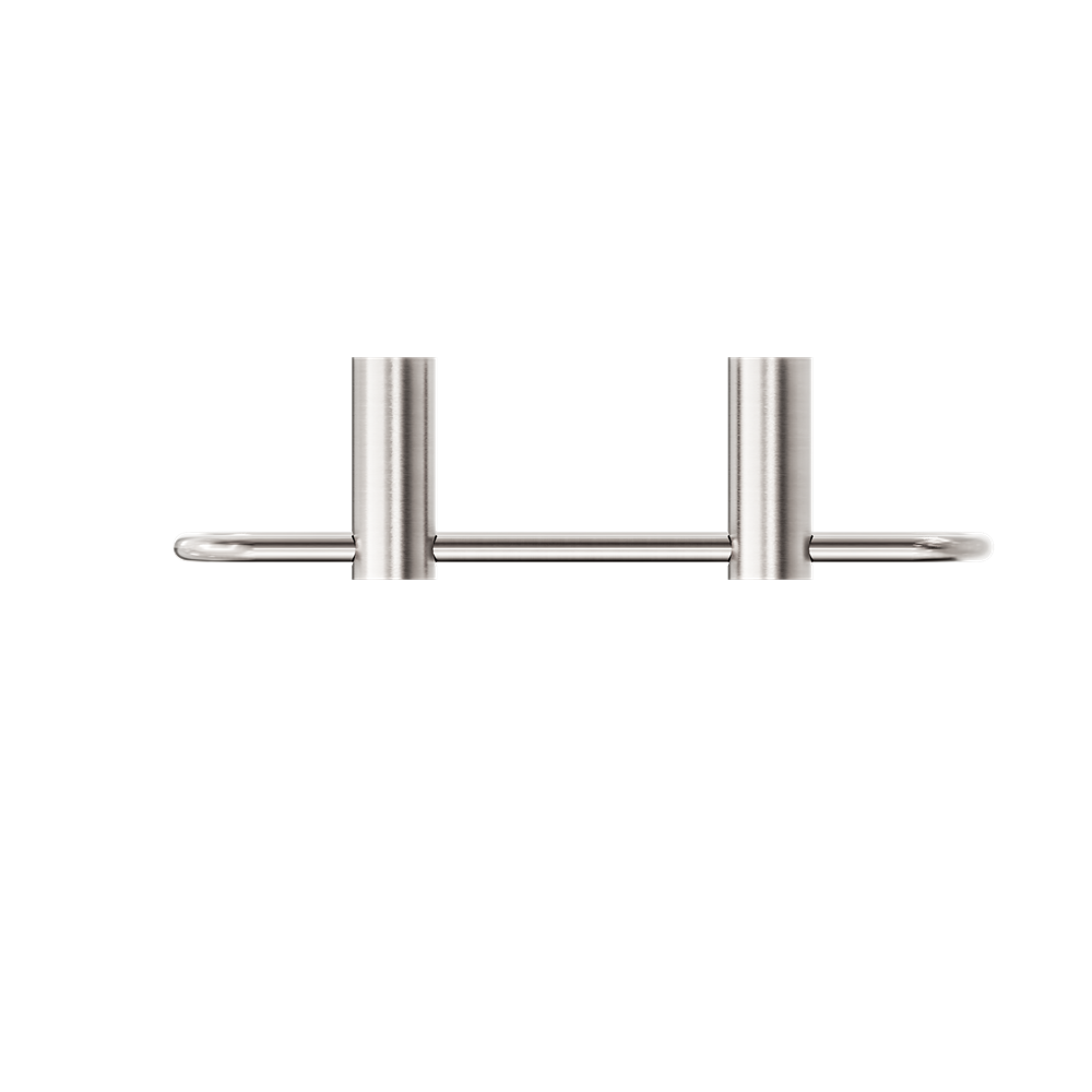 Nero Mecca Towel Ring Brushed Nickel