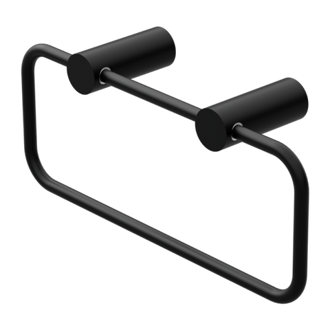 Nero Mecca Towel Ring Matte Black