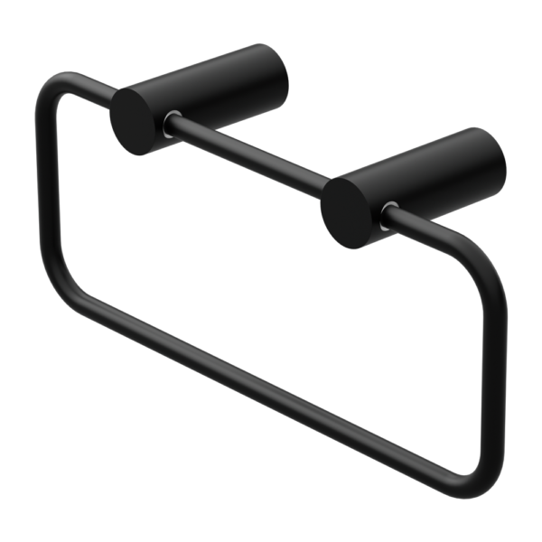 Nero Mecca Towel Ring Matte Black
