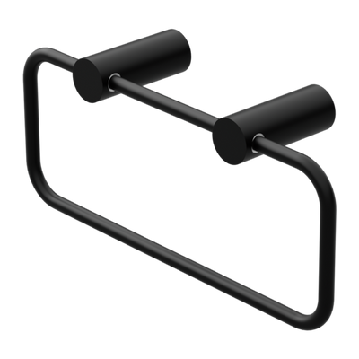 Nero Mecca Towel Ring Matte Black