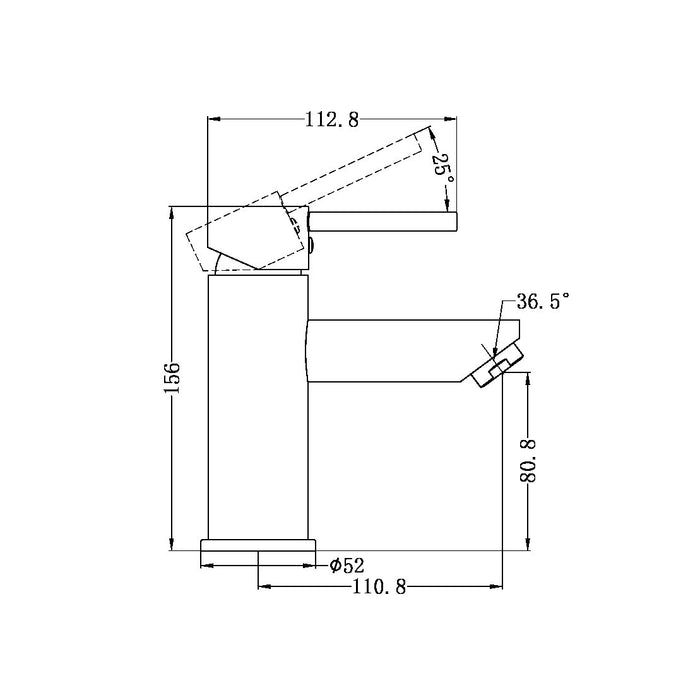 Dolce Basin Mixer