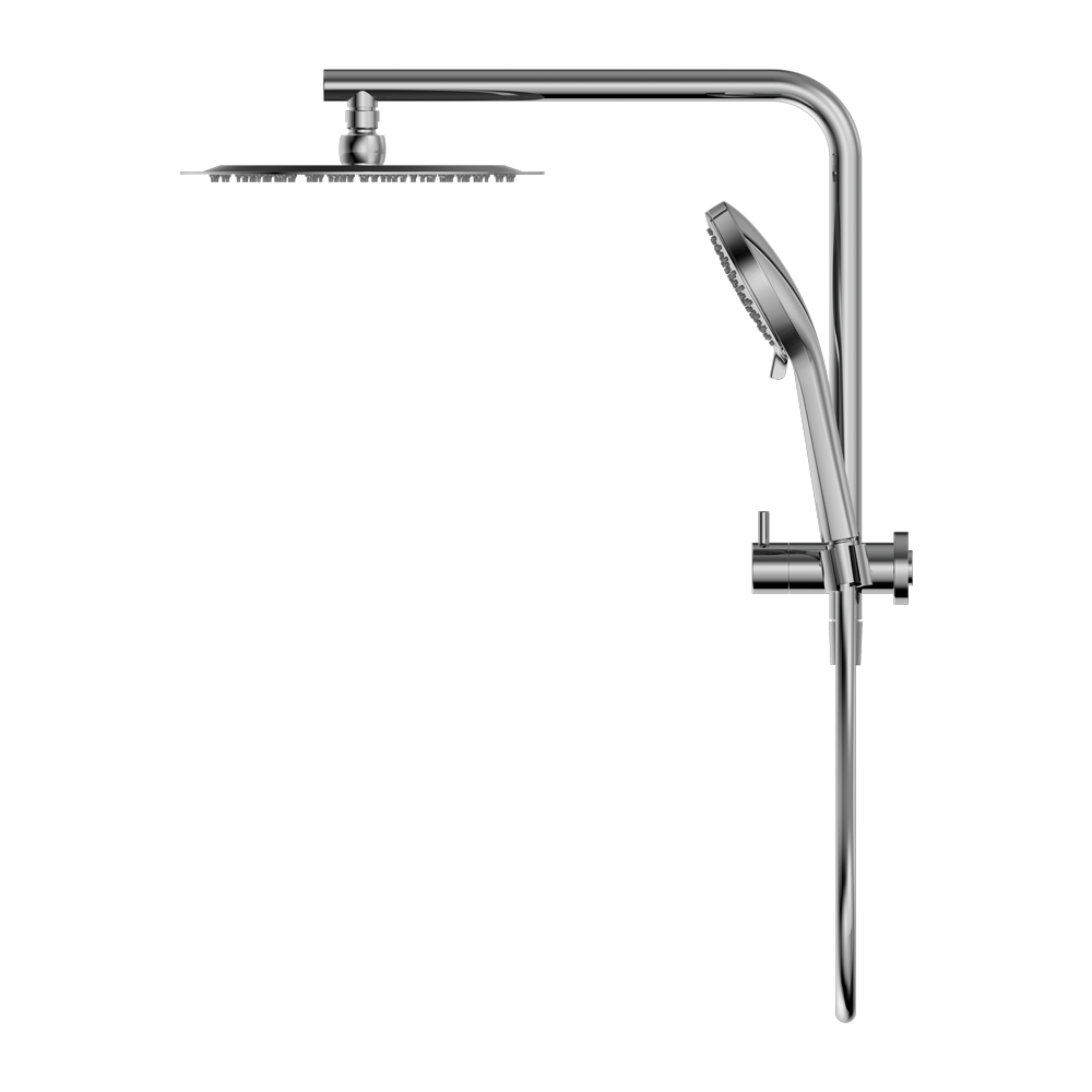 Nero Mecca 2 in 1 Twin Shower Chrome