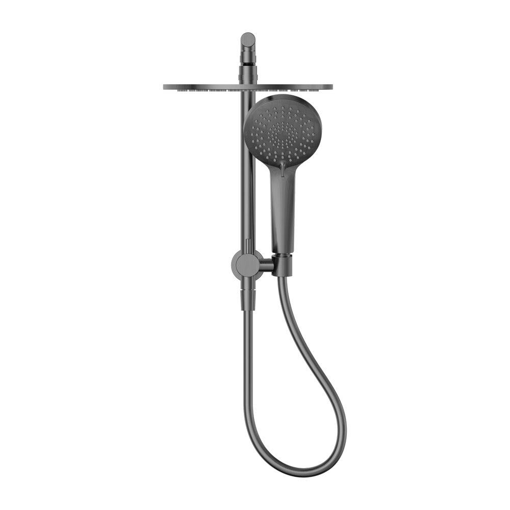 Nero Mecca 2 in 1 Twin Shower Gun Metal