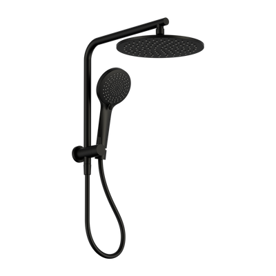 Nero Mecca 2 in 1 Twin Shower Matte Black