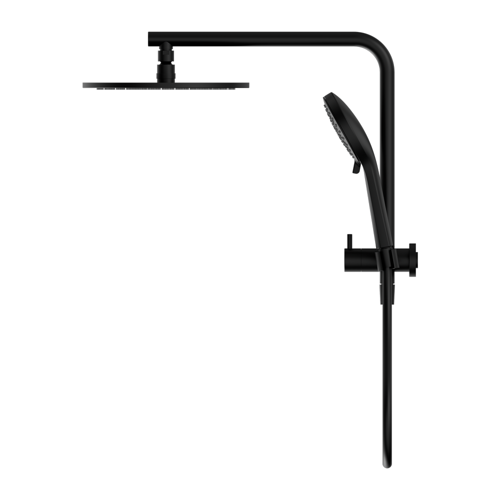 Nero Mecca 2 in 1 Twin Shower Matte Black