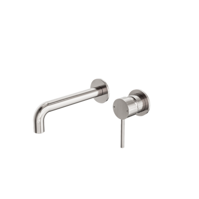 Dolce Wall Basin/Bath Mixer Separate Back Plate - Brushed Nickel