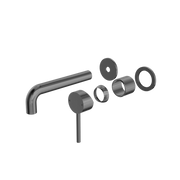 Nero Dolce Wall Basin/Bath Mixer Separate Back Plate Trim Kits Only - Gunmetal