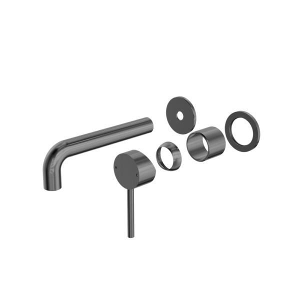Nero Dolce Wall Basin/Bath Mixer Separate Back Plate Trim Kits Only - Gunmetal