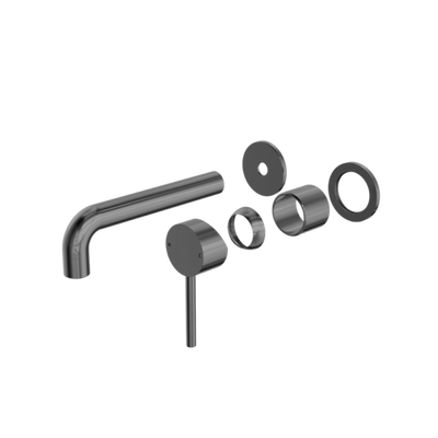 Nero Dolce Wall Basin/Bath Mixer Separate Back Plate Trim Kits Only - Gunmetal