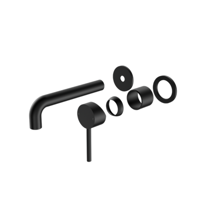 Nero Dolce Wall Basin/Bath Mixer Separate Back Plate Trim Kits Only - Matte Black