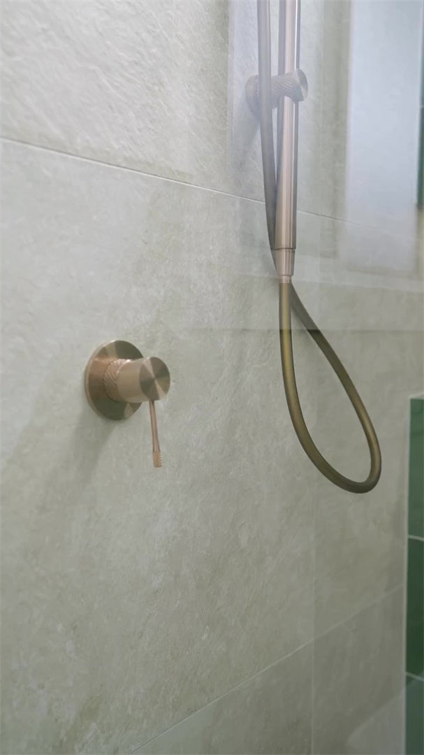 Nero Opal Shower Mixer - Brushed Nickel