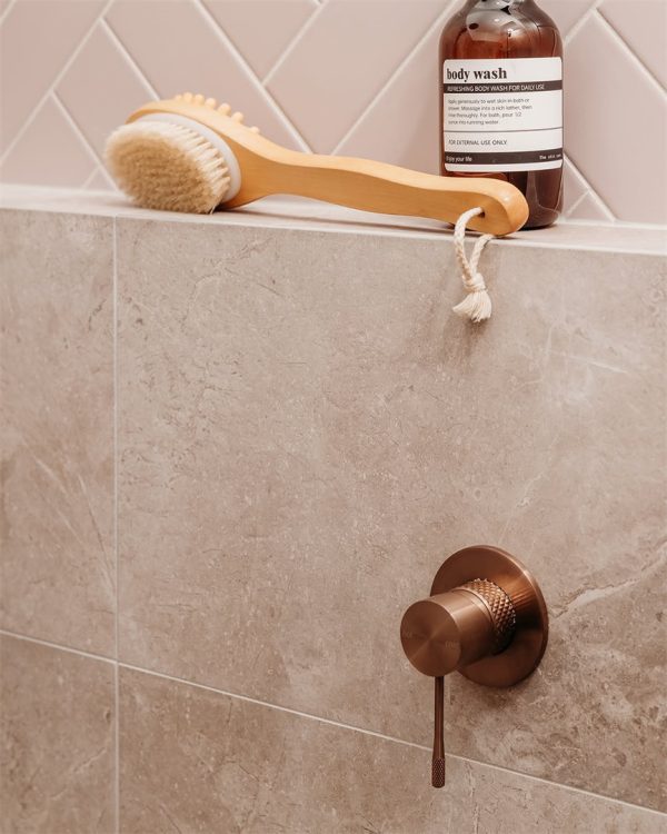 Nero Opal Shower Mixer - Brushed Bronze