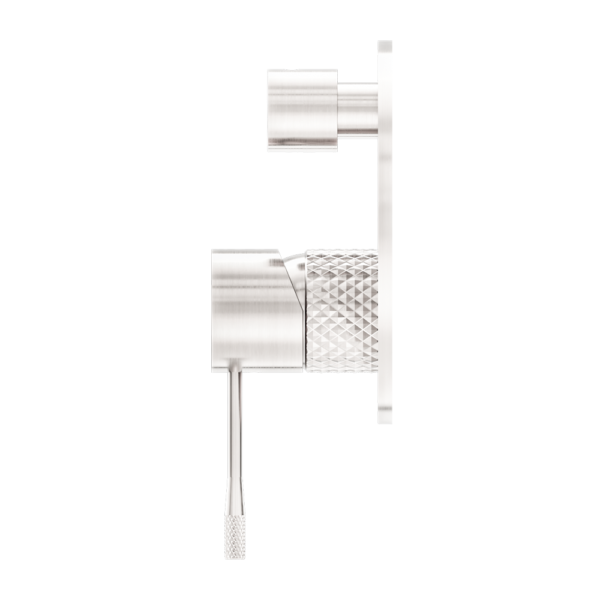 Nero Mecca Shower Mixer with Divertor - Brushed Nickel