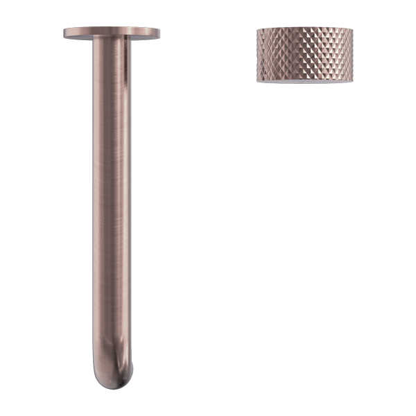 Nero Opal Progressive Wall Basin Set Brushed Bronze 120/160/185/230/260mm