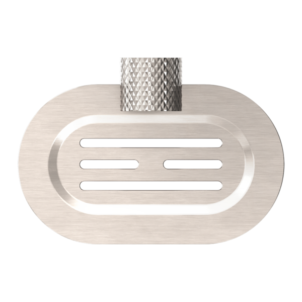 Nero Opal Soap Dish Holder - Brushed Nickel