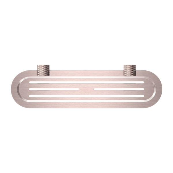 Nero Opal Metal Shelf - Brushed Bronze