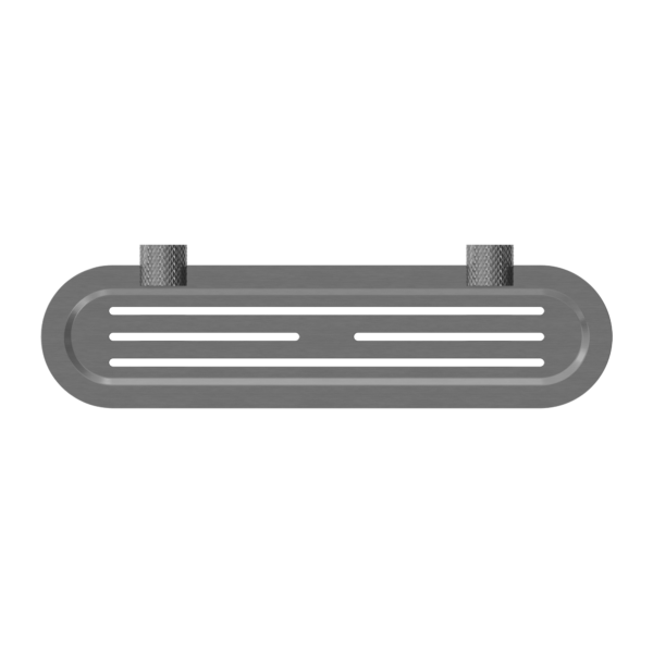 Nero Opal Metal Shelf - Graphite
