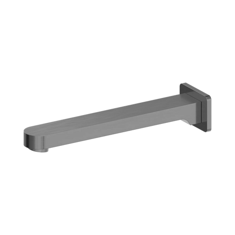 Nero Ecco Fixed Bath Spout Only - Gun Metal
