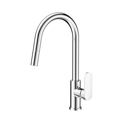 Nero Ecco Pull Out Sink Mixer - Chrome