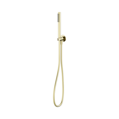 Nero Mecca Slim Shower On Bracket Brushed Gold