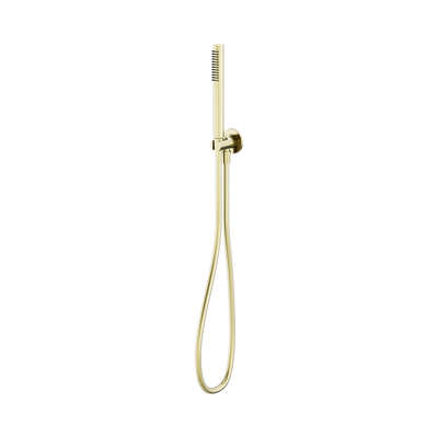 Nero Mecca Slim Shower On Bracket Brushed Gold