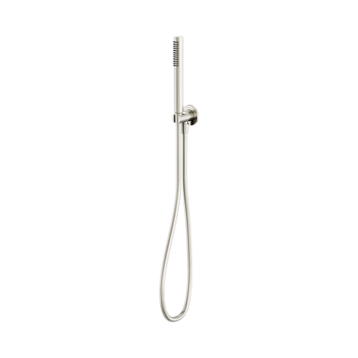 Nero Mecca Slim Shower On Bracket Brushed Nickel