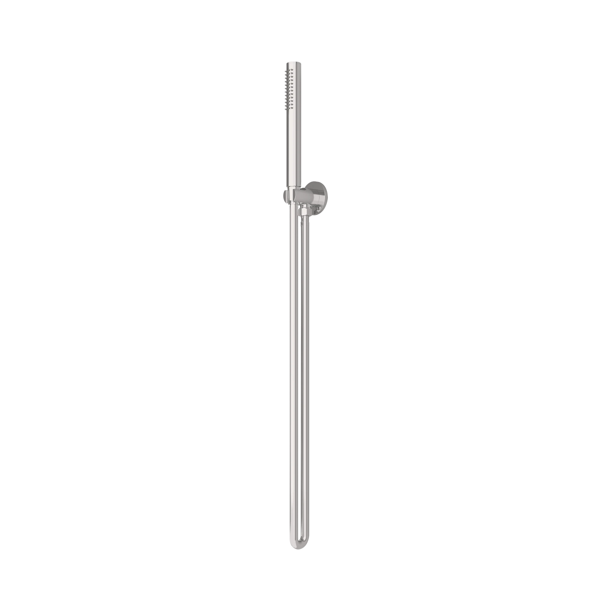 Nero Mecca Slim Shower On Bracket Brushed Nickel