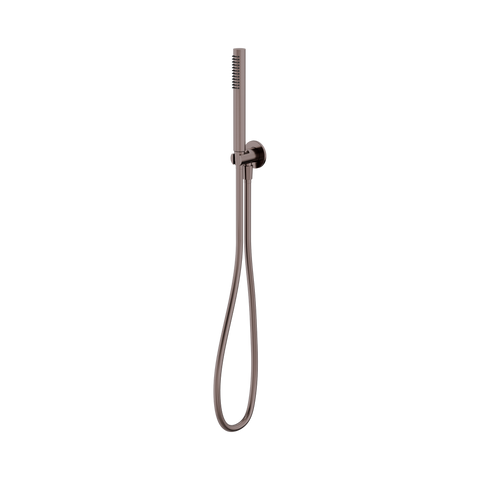 Nero Mecca Slim Shower On Bracket Brushed Bronze