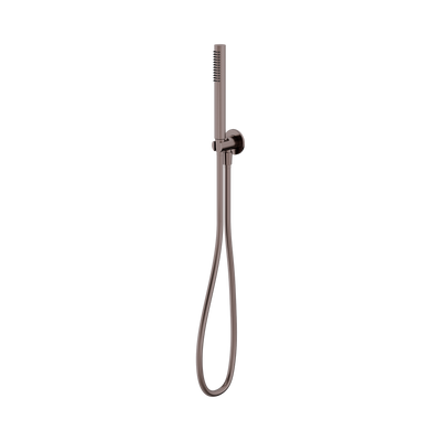 Nero Mecca Slim Shower On Bracket Brushed Bronze